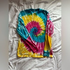 Long Sleeve Tie-dye Shirt